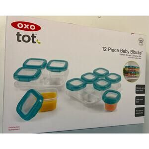OXO toys 12 Piece Baby Food Storage Set NEW